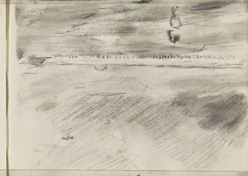 Figure in the surf