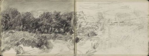 Dune Landscape with Trees