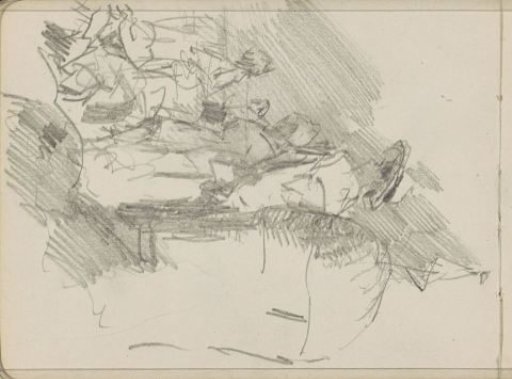 Figures by a Beach Chair