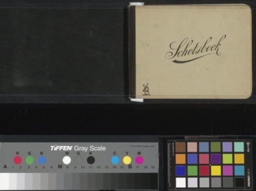 Sketchbook with 33 sheets