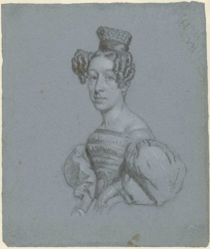 Portrait study of an unknown woman