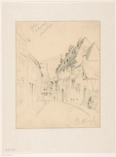View of the Scheiberstrasse in Goslar