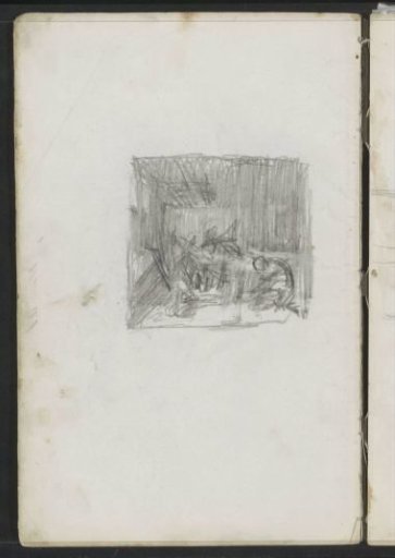 Interior with a table by a window
