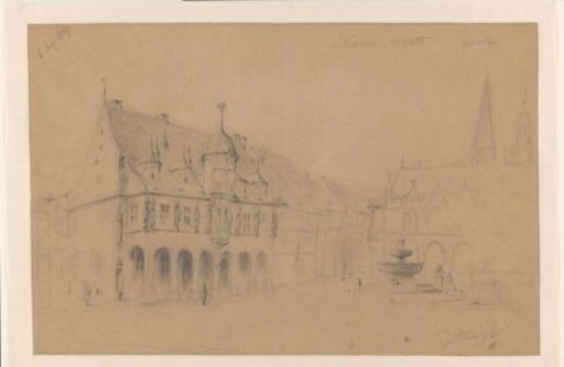 Town Square with the Kaiser Warth, Goslar