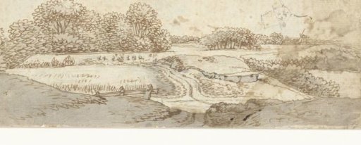 Landscape with a Road Through Fields