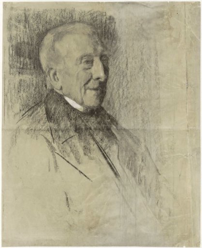 Portrait of an Old Gentleman, Facing Right