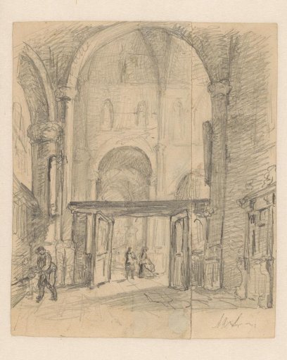 Interior of the St. Eusebius Church, Arnhem