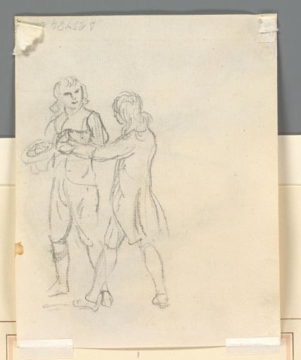 Sketch of Two Young People
