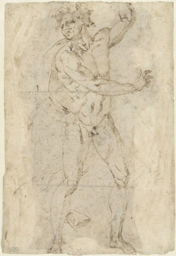 Two men in motion