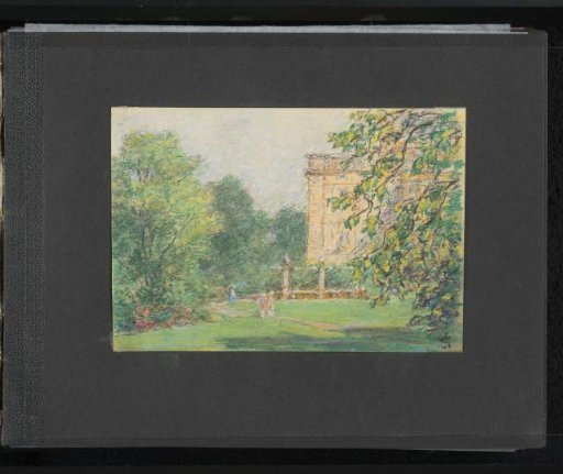 Building with garden