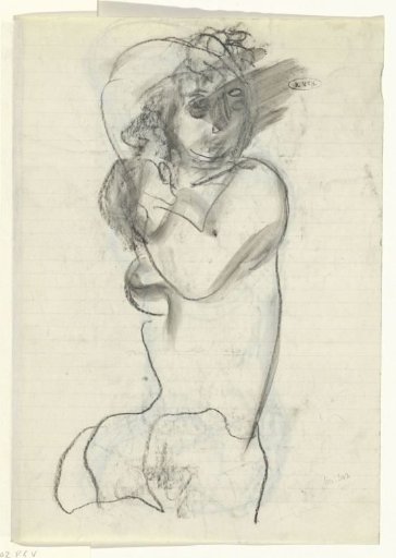 Nude woman