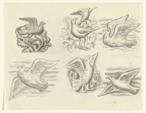 Seven doves
