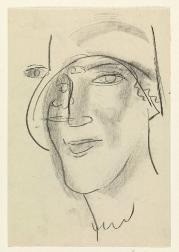 Woman's Head and a Face