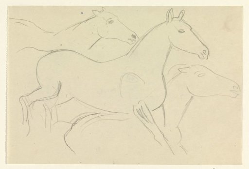 Three Running Horses