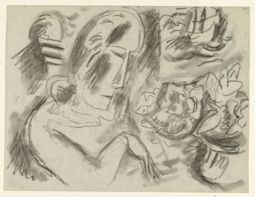 Woman with a bouquet of flowers