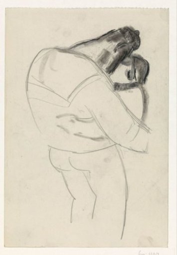 Kissing couple