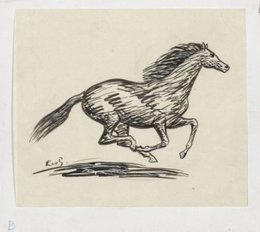 Galloping horse