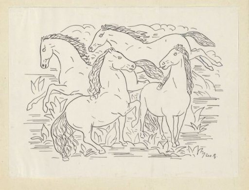 Four horses