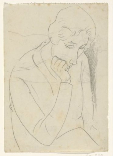 Woman in thought