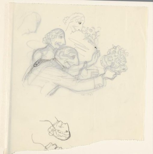 Head of a woman, possibly An Overtoom