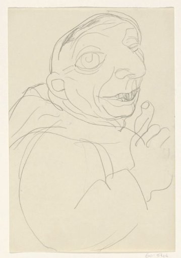 Caricature of Leo Gestel