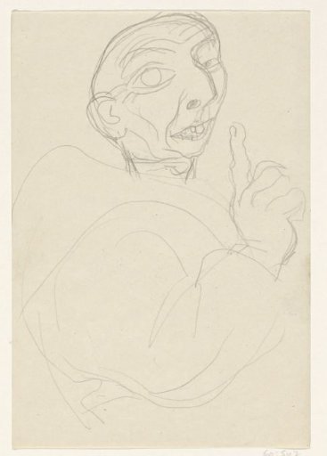Caricature of Leo Gestel