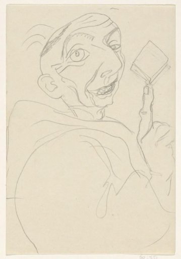 Caricature of Leo Gestel