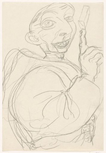 Caricature of Leo Gestel