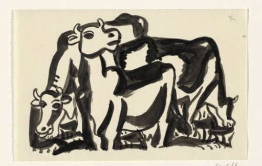 Three cows