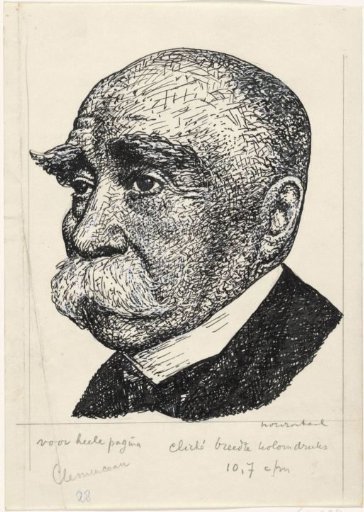 Portrait of George-Eugène-Benjamin Clemenceau