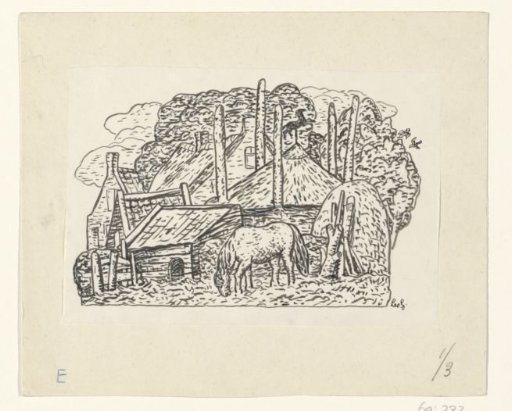 Farmhouse with a Horse