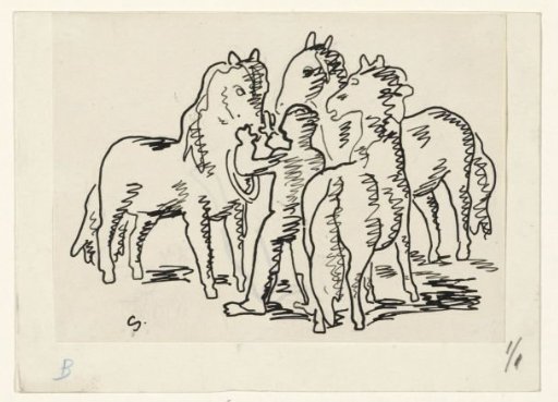 Man with Three Horses