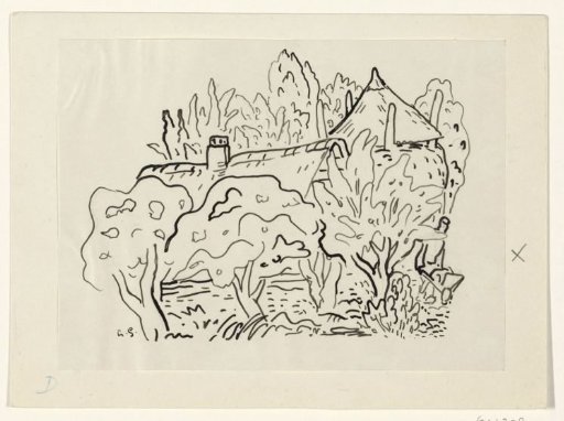 Landscape with Farmhouse