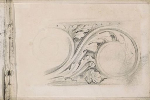 Ornament with acanthus leaves
