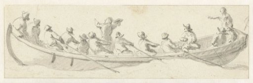 English admiral's barge