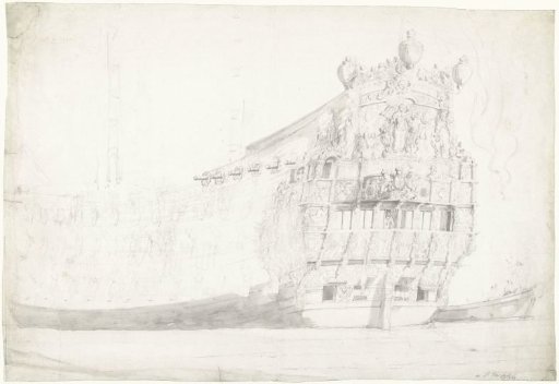 The English warship St. Michael