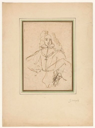 Portrait study for a knight of the Golden Fleece