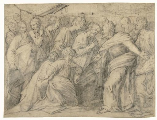 Christ appears before his disciples