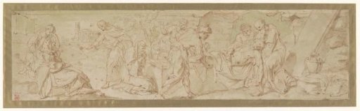 Design for a Deposition with the weeping Mary on the left