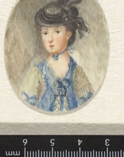 Lady with a Small Black Hat