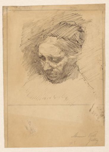 Portrait of Mrs. Anna Cornelia Veth-Giltay