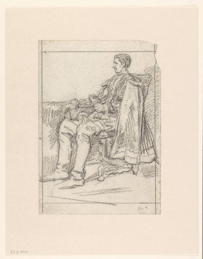 Man sitting in a chair