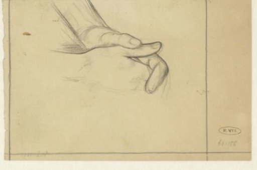 Study of two folded hands