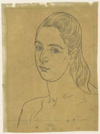 Portrait of a young woman