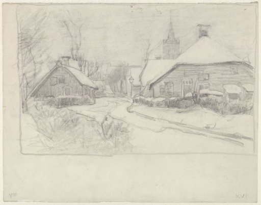 Snowy Village