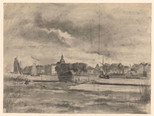 Town on a river