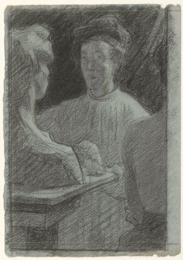 Portrait of the Sculptor Lambertus Zijl