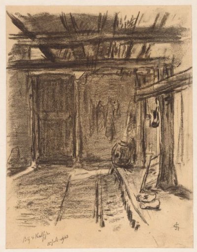 Farmhouse interior, 'At the Calf'