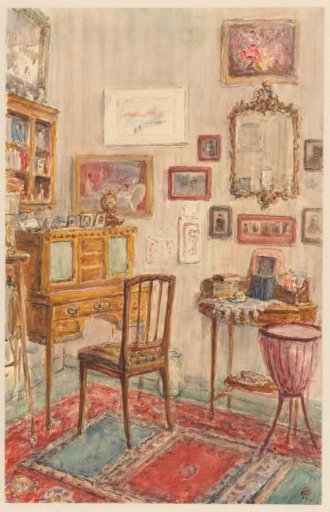 Interior of a room at Jan van Nassaustraat 48