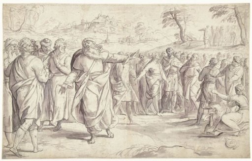 Joshua Exhorts the People to Remain Faithful to God